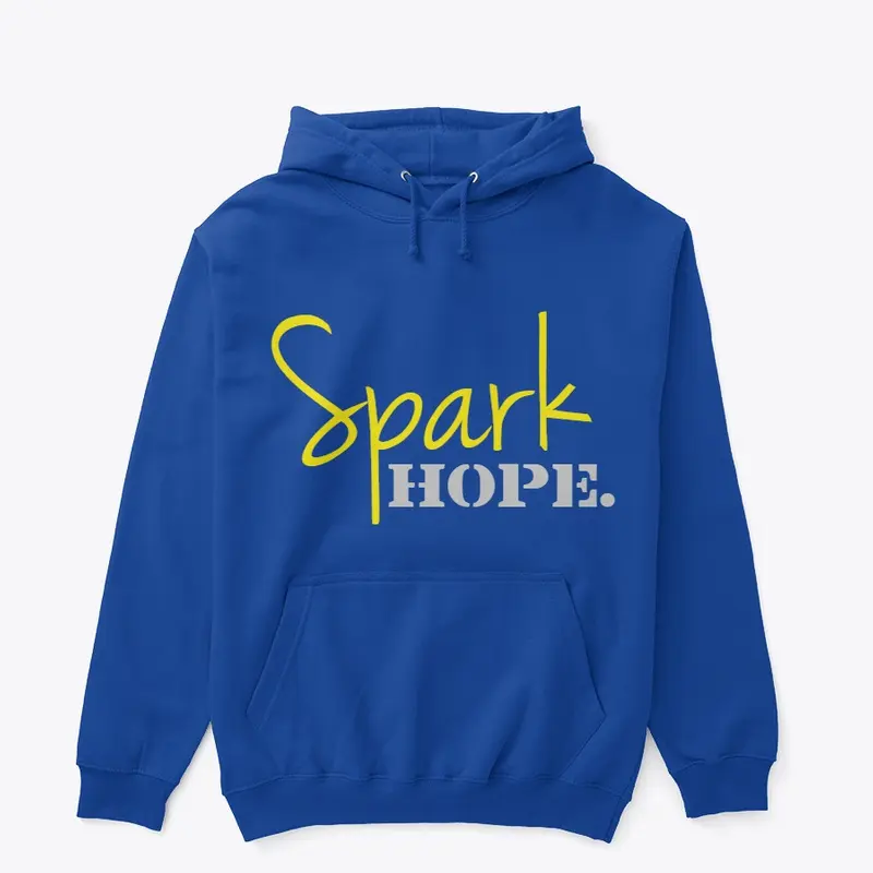 Spark hope.printed design.