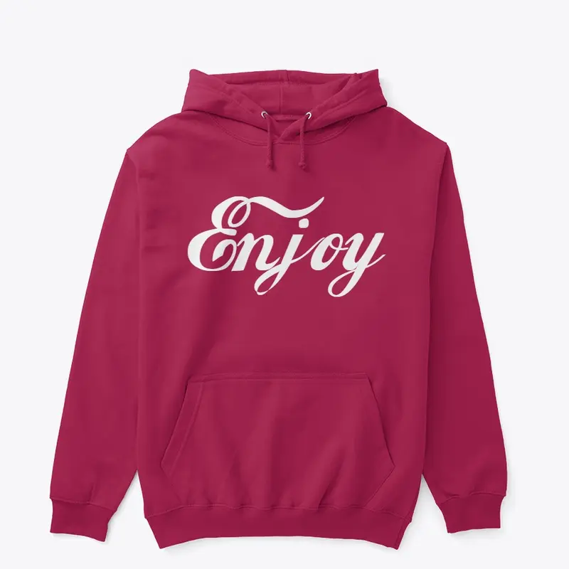 "Enjoy" printed design.