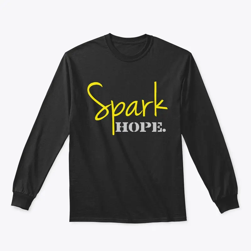 Spark hope.printed design.