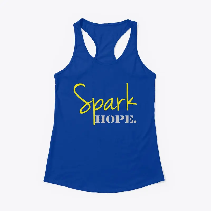 Spark hope.printed design.