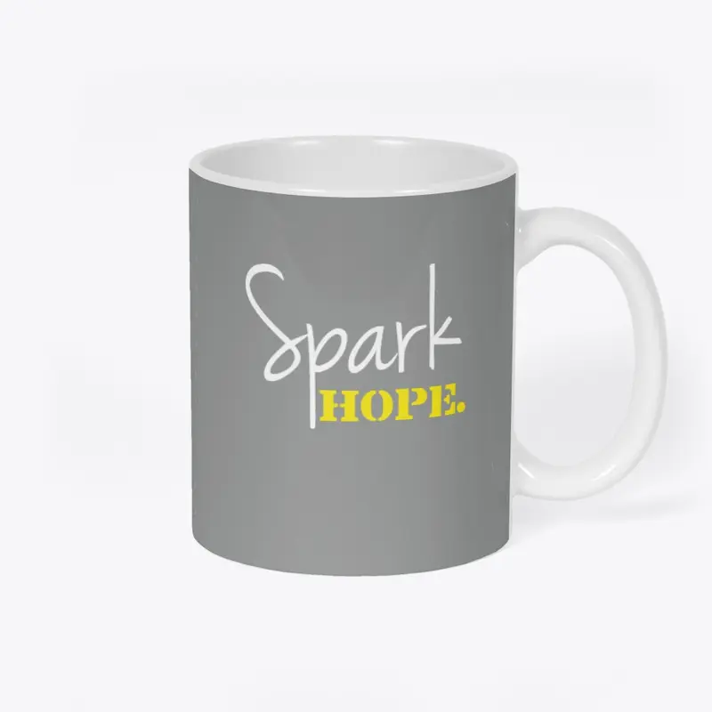 Spark hope.printed design.