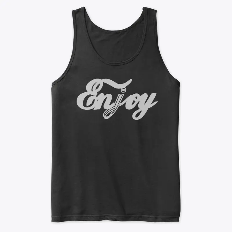 "Enjoy" printed design.