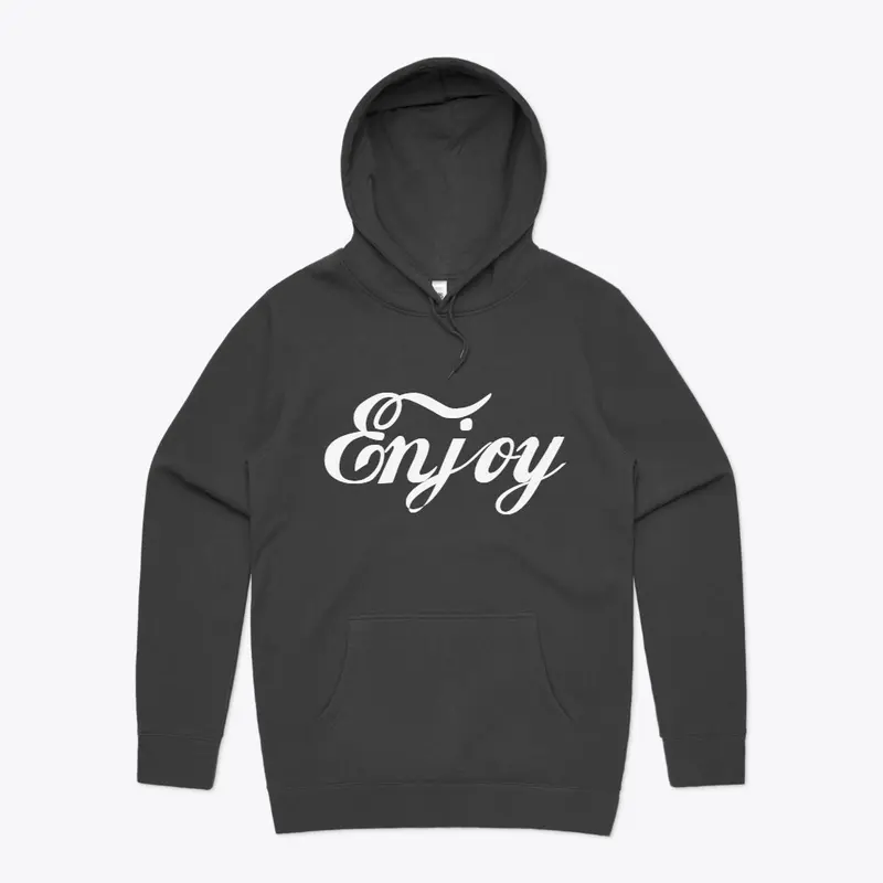 "Enjoy" printed design.