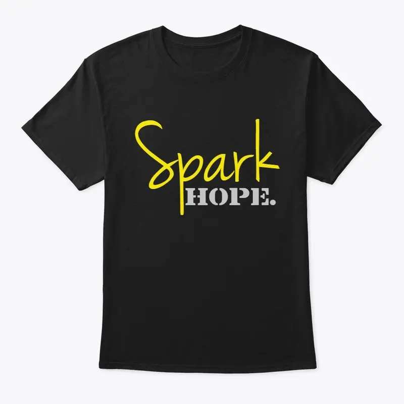 Spark hope.printed design.