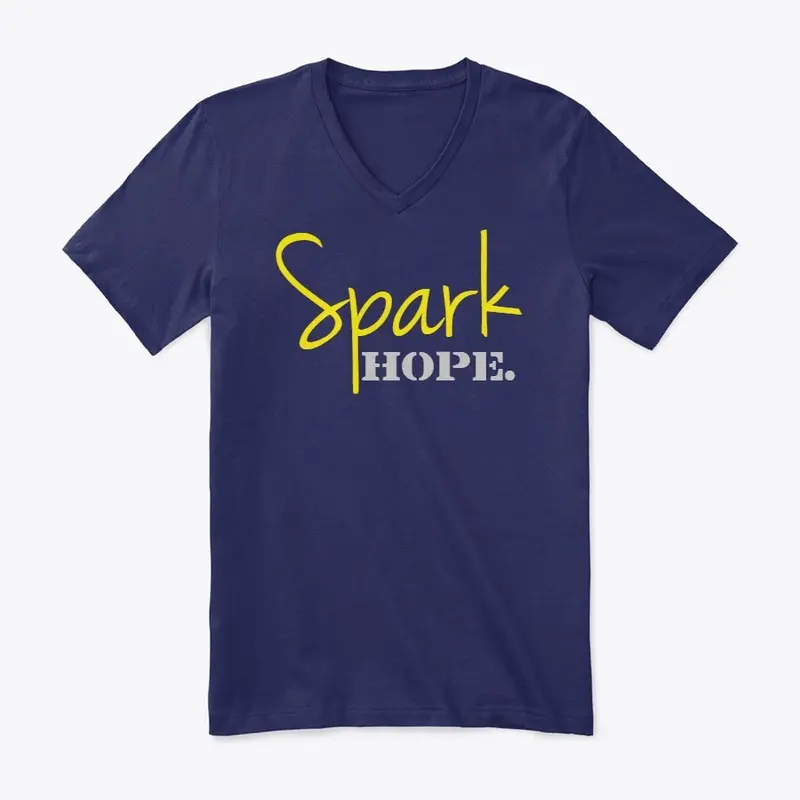 Spark hope.printed design.