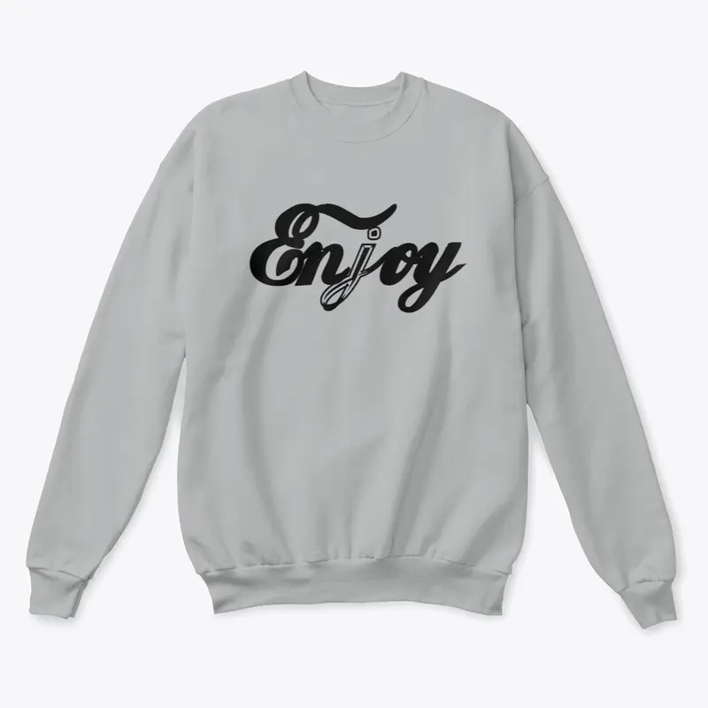 "Enjoy" printed design.