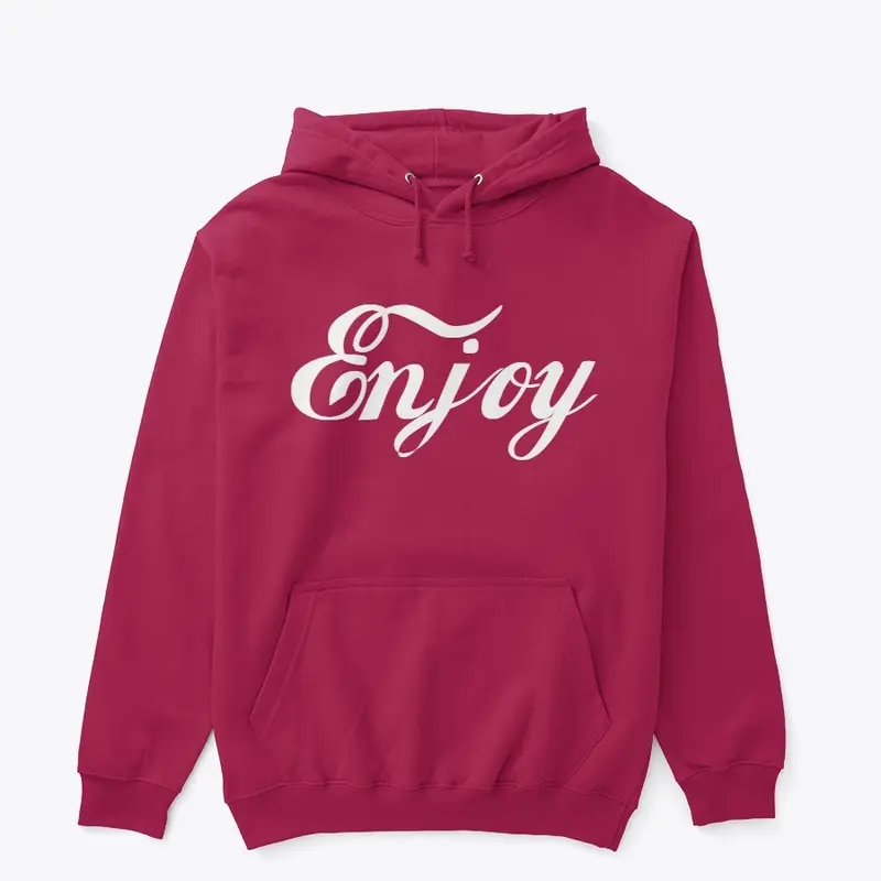 "Enjoy" printed design.